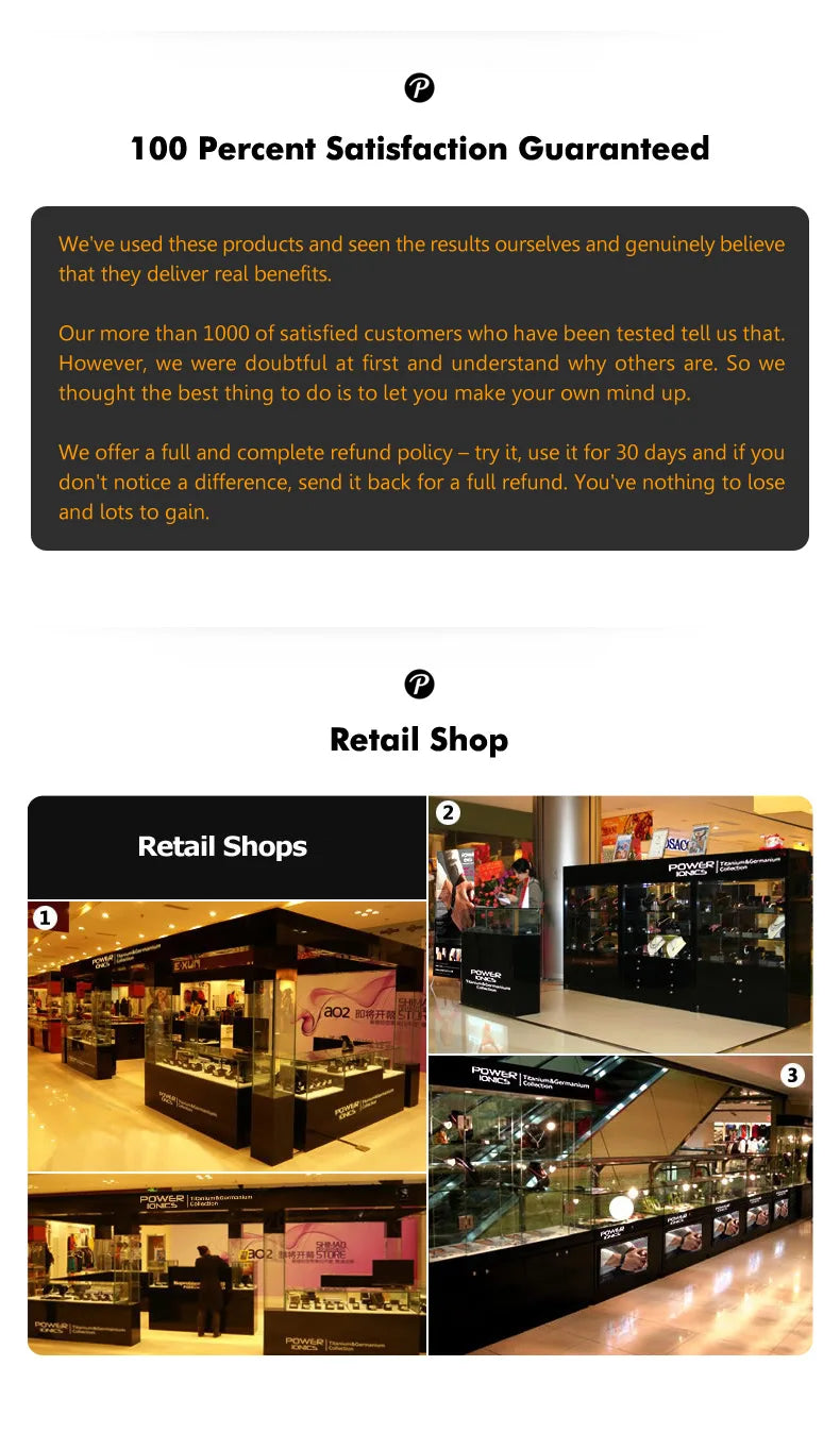 Power Ionics 3000 iones/cc Ironman Titanio Germanio FIR Fibra de Carbono Bio Reloj Pulsera de Golf con Grabado Grabado Gratis