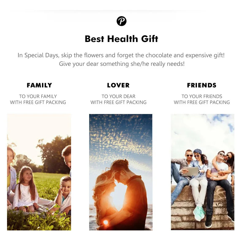 Power Ionics 3000 iones/cc Ironman Titanio Germanio FIR Fibra de Carbono Bio Reloj Pulsera de Golf con Grabado Grabado Gratis