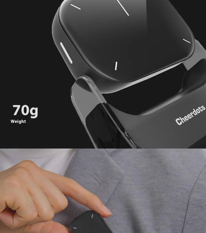 Cheerdots2 Split Air Notebook Wireless Mouse Speech Pen Mute Bluetooth Ai Intelligent Laser Ppt Flip The Page Brush The Video