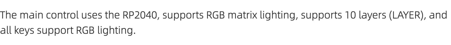 C35 Ball Keyboard Trackball Wired Keyboard Kit With Oled Rp2040 Supports Vial Mechanical Keyboad Rgb Matrix Lighting 10 Layers