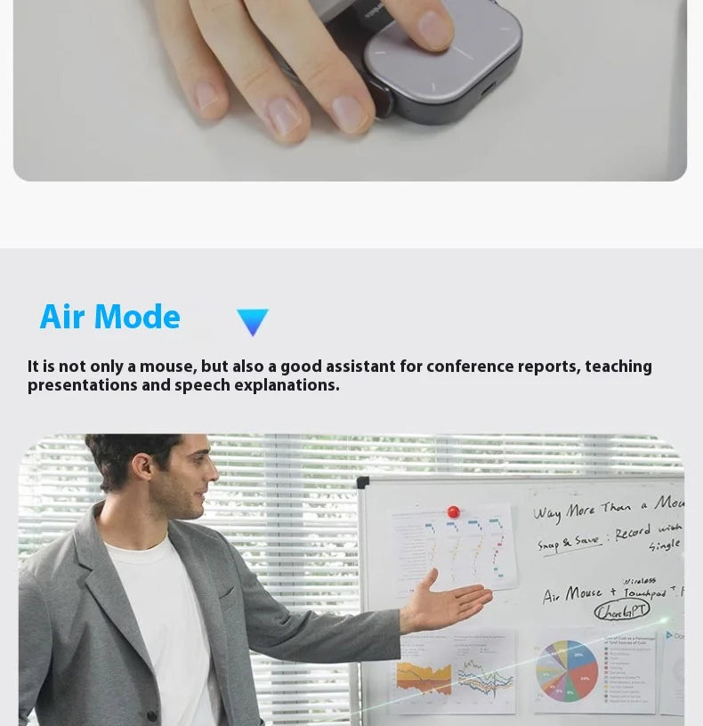 Cheerdots2 Split Air Notebook Wireless Mouse Speech Pen Mute Bluetooth Ai Intelligent Laser Ppt Flip The Page Brush The Video