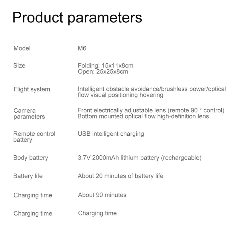 Xiaomi New M6 Drone Professional 8K Camera Dron 5G WIFI FPV UAV With screen remote control RC Dron avoidance Aerial Quadcopter