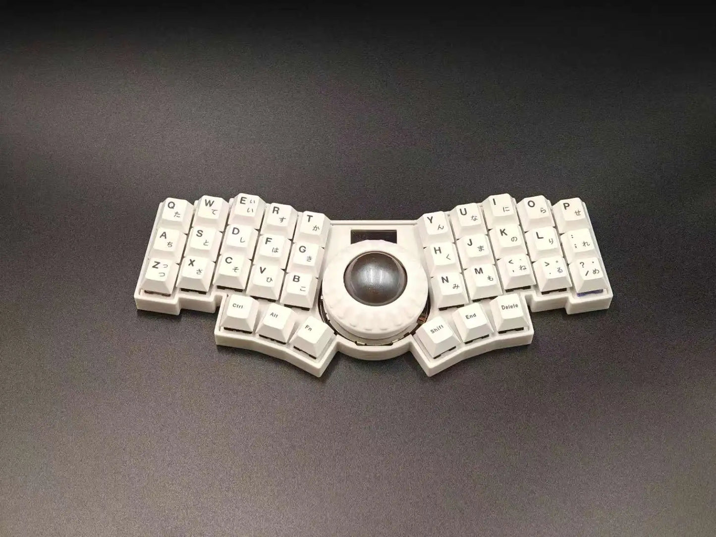 C35 Ball Keyboard Trackball Wired Keyboard Kit With Oled Rp2040 Supports Vial Mechanical Keyboad Rgb Matrix Lighting 10 Layers