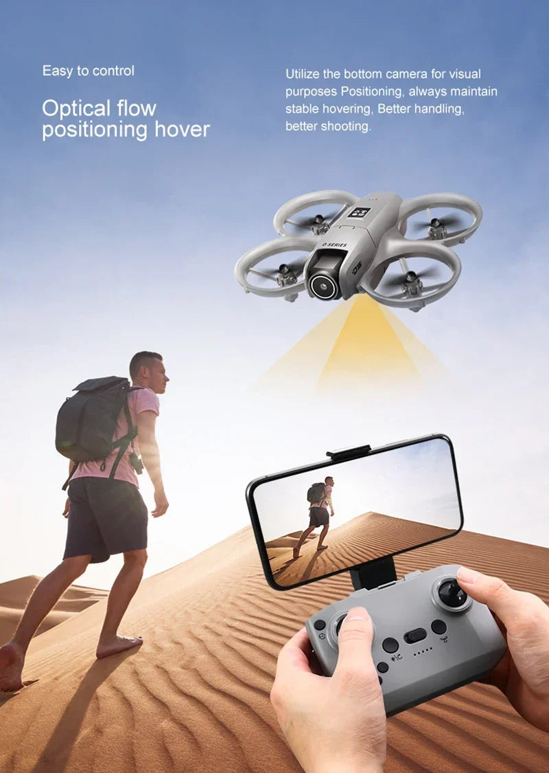 Xiaomi D16 Mini Drone 8K HD Dual Camera Profesional 180° Electric Adjustable GPS Positioning Obstacle avoidance Bushless UAV