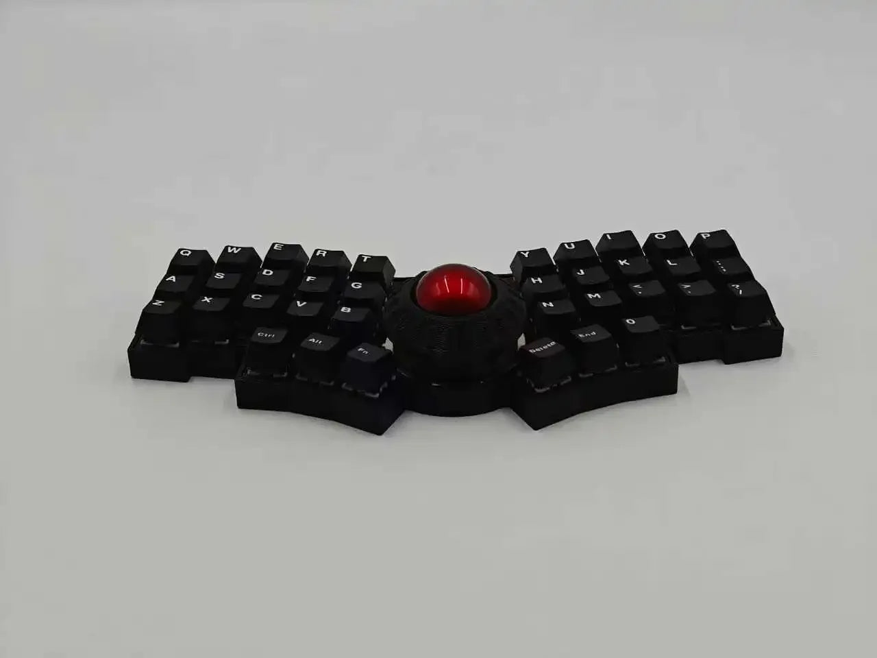 C35 Ball Keyboard Trackball Wired Keyboard Kit With Oled Rp2040 Supports Vial Mechanical Keyboad Rgb Matrix Lighting 10 Layers