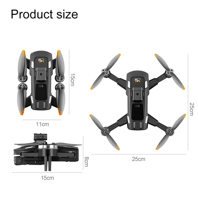 Xiaomi New M6 Drone Professional 8K Camera Dron 5G WIFI FPV UAV With screen remote control RC Dron avoidance Aerial Quadcopter