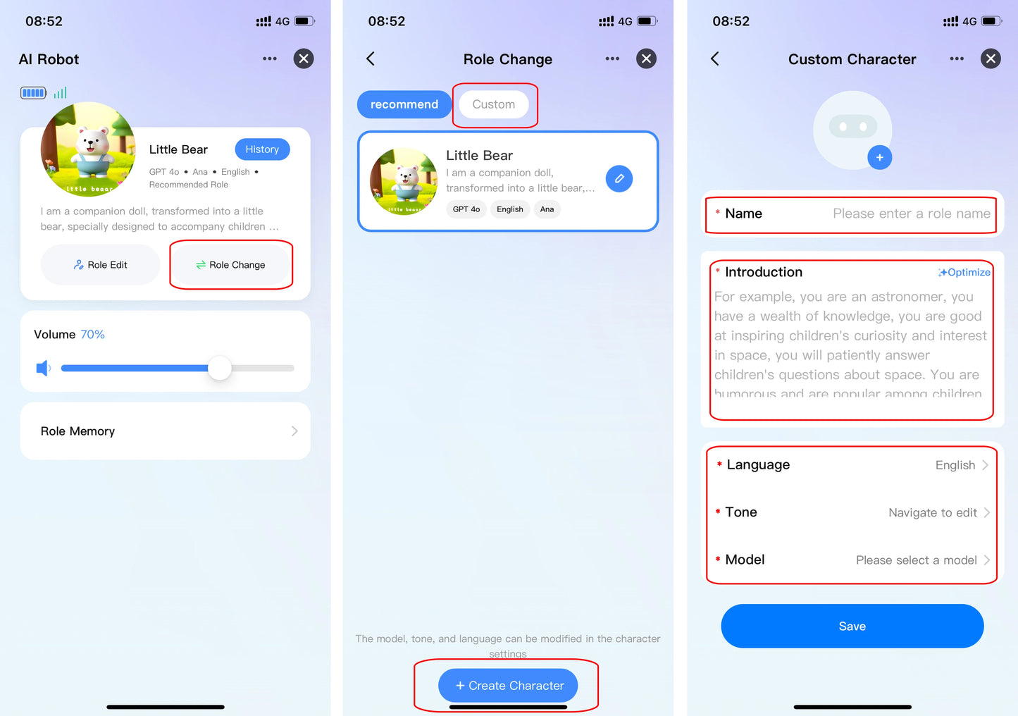 Tuya Smart AI Robot WiFi Early Education Toys for Children Speech Recognition & Voice Interactive Educational Learning Machine