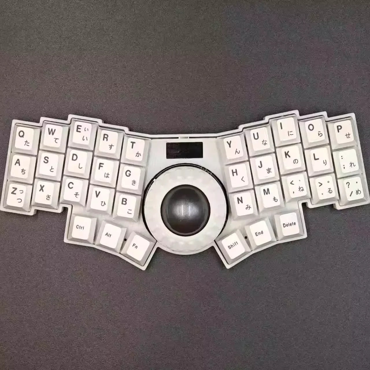 C35 Ball Keyboard Trackball Wired Keyboard Kit With Oled Rp2040 Supports Vial Mechanical Keyboad Rgb Matrix Lighting 10 Layers