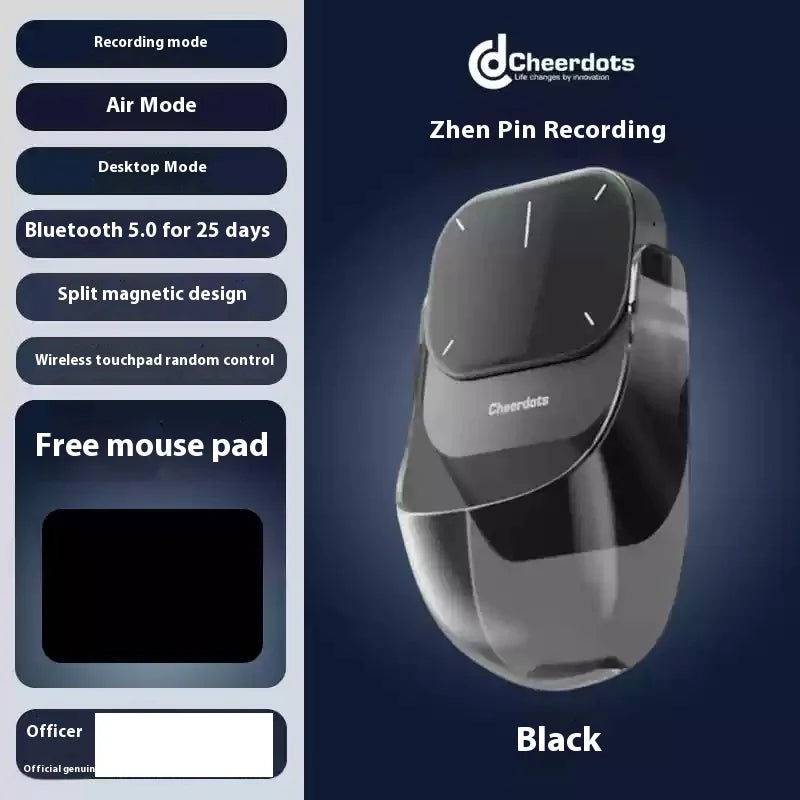 Cheerdots2 Split Air Notebook Wireless Mouse Speech Pen Mute Bluetooth Ai Intelligent Laser Ppt Flip The Page Brush The Video