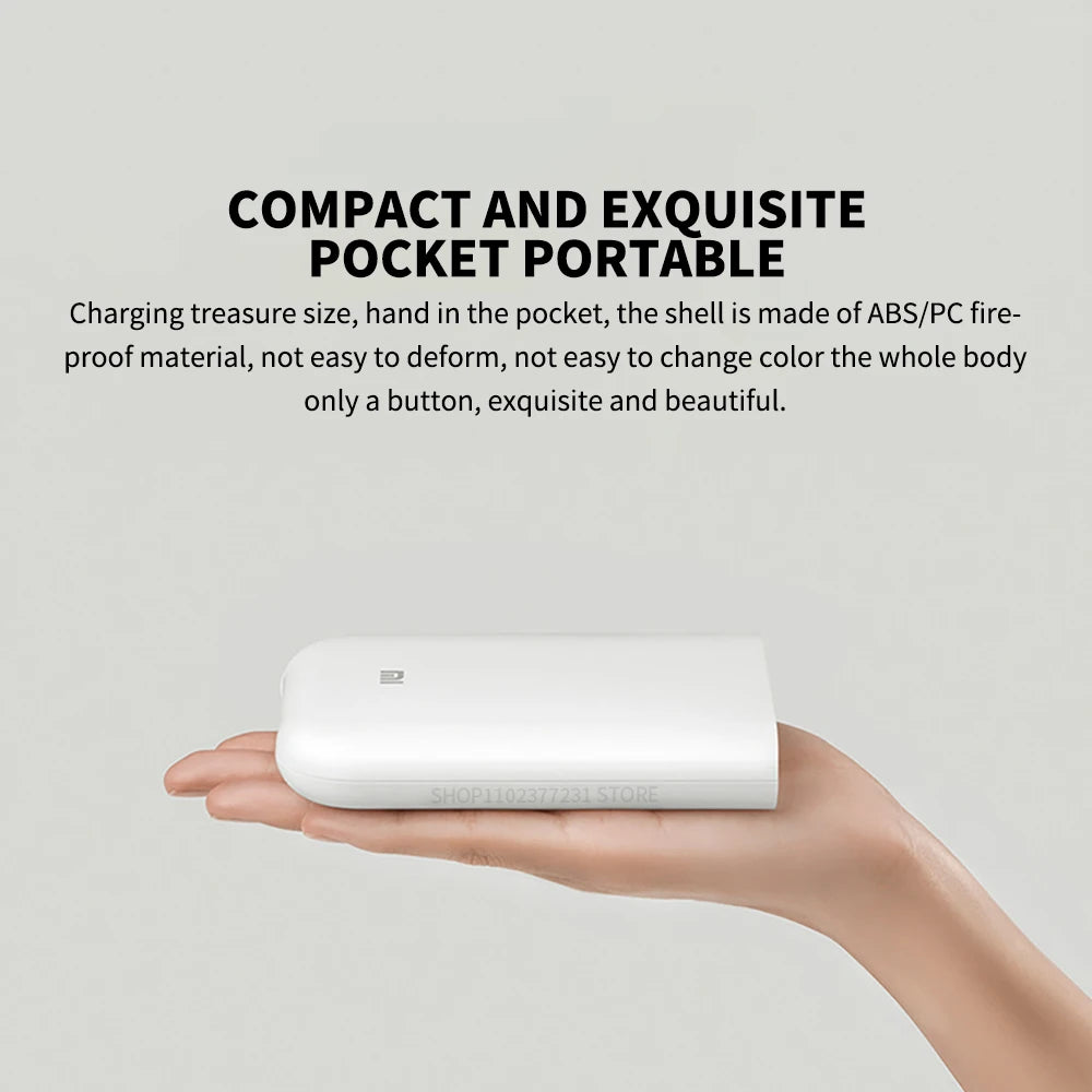 Xiaomi mijia AR Printer 300dpi Portable Photo Mini Pocket With Share 500mAh Picture Printer Pocket Printer Work With Mihome APP