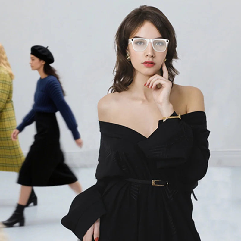 Xiaomi Mijia 4K HD Color Changing AI Smart Glasses Chat GPT 100MP Camera Bluetooth Call Voice Assistant  Control Smart Glasses