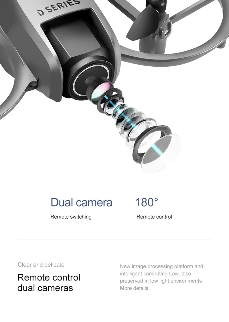 Xiaomi D16 Mini Drone 8K HD Dual Camera Profesional 180° Electric Adjustable GPS Positioning Obstacle avoidance Bushless UAV