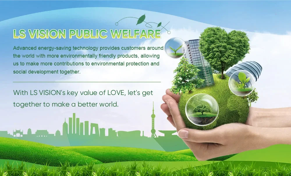 LS VISION 20MP Three Screens WiFi Security Camera Outdoor 10X Optical Zoom Four Lens Human Auto Tracking Waterproof CCTV Cameras