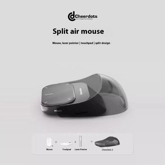 Cheerdots2 Split Air Notebook Wireless Mouse Speech Pen Mute Bluetooth Ai Intelligent Laser Ppt Flip The Page Brush The Video