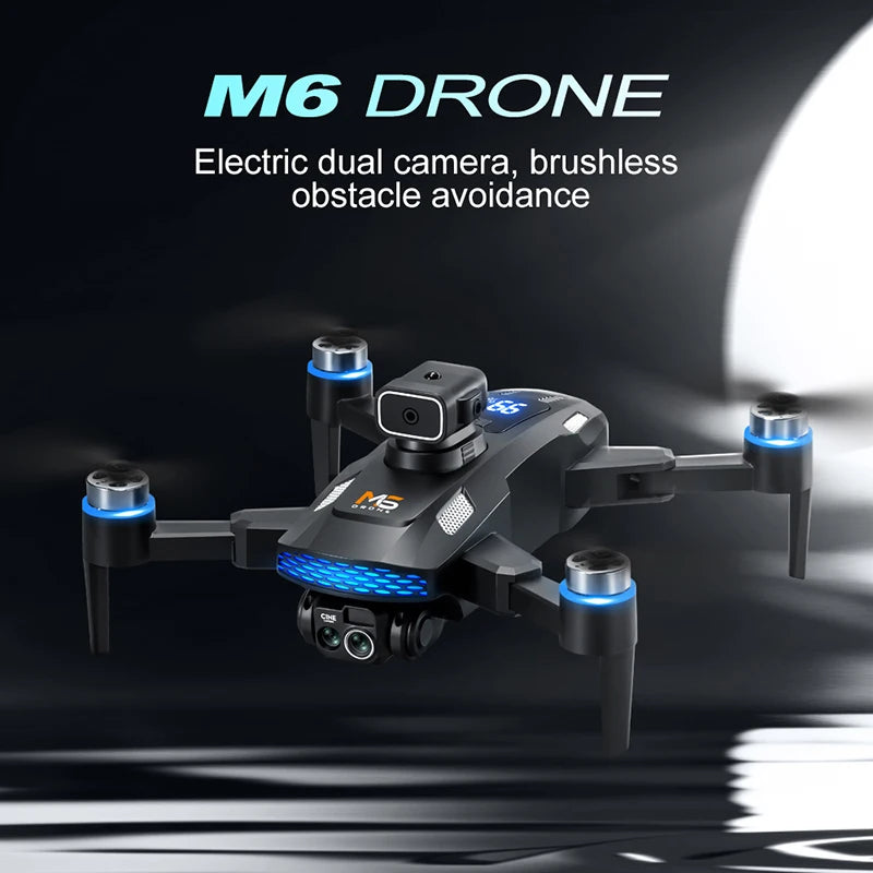 Xiaomi New M6 Drone Professional 8K Camera Dron 5G WIFI FPV UAV With screen remote control RC Dron avoidance Aerial Quadcopter