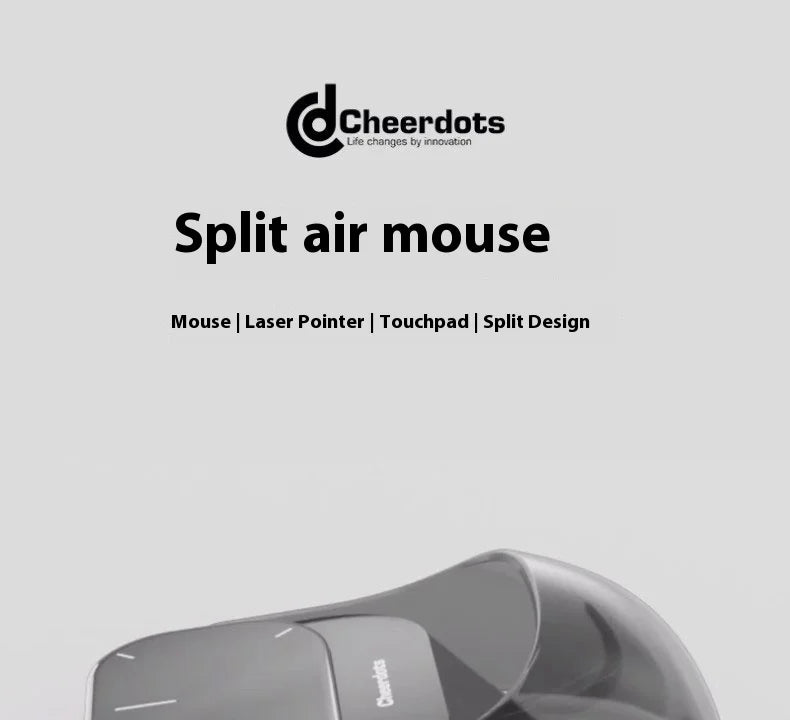 Cheerdots2 Split Air Notebook Wireless Mouse Speech Pen Mute Bluetooth Ai Intelligent Laser Ppt Flip The Page Brush The Video