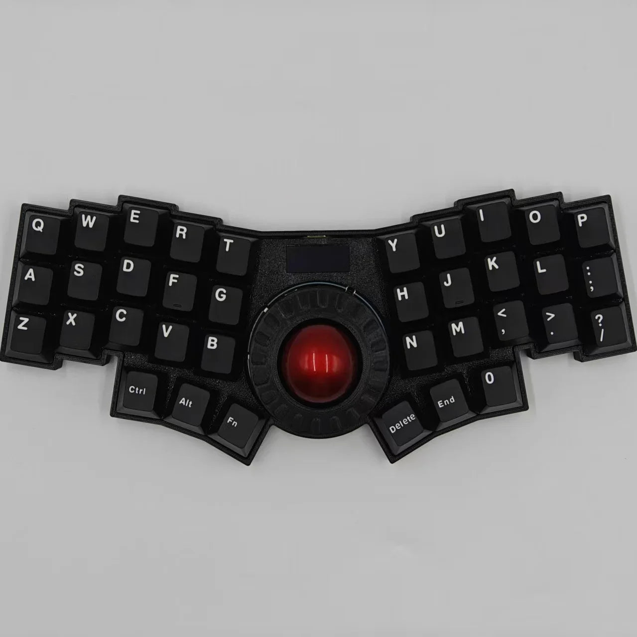 C35 Ball Keyboard Trackball Wired Keyboard Kit With Oled Rp2040 Supports Vial Mechanical Keyboad Rgb Matrix Lighting 10 Layers