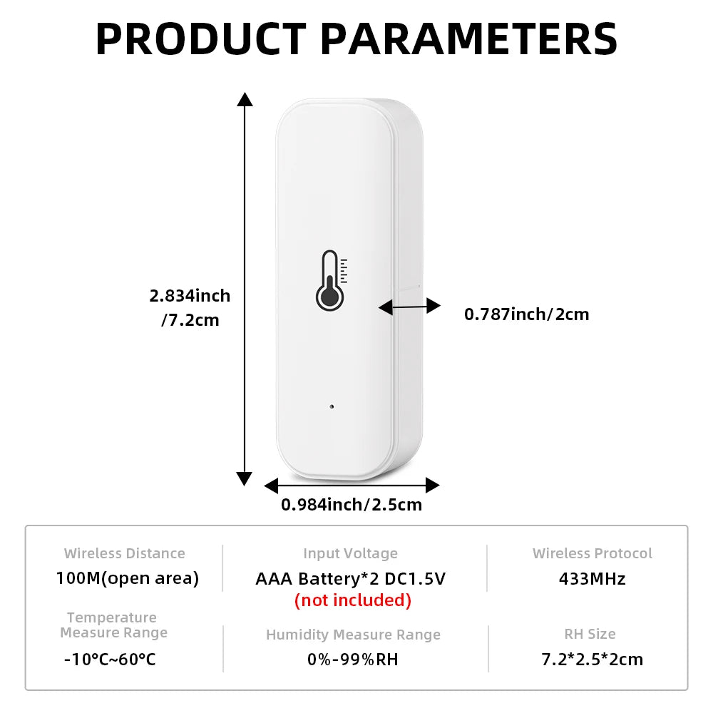 Weather Station RF433 Wireless Indoor Room Thermometer Digital WIFI Temperature Hygrometer Multiple Outdoor Sensors Smart Life