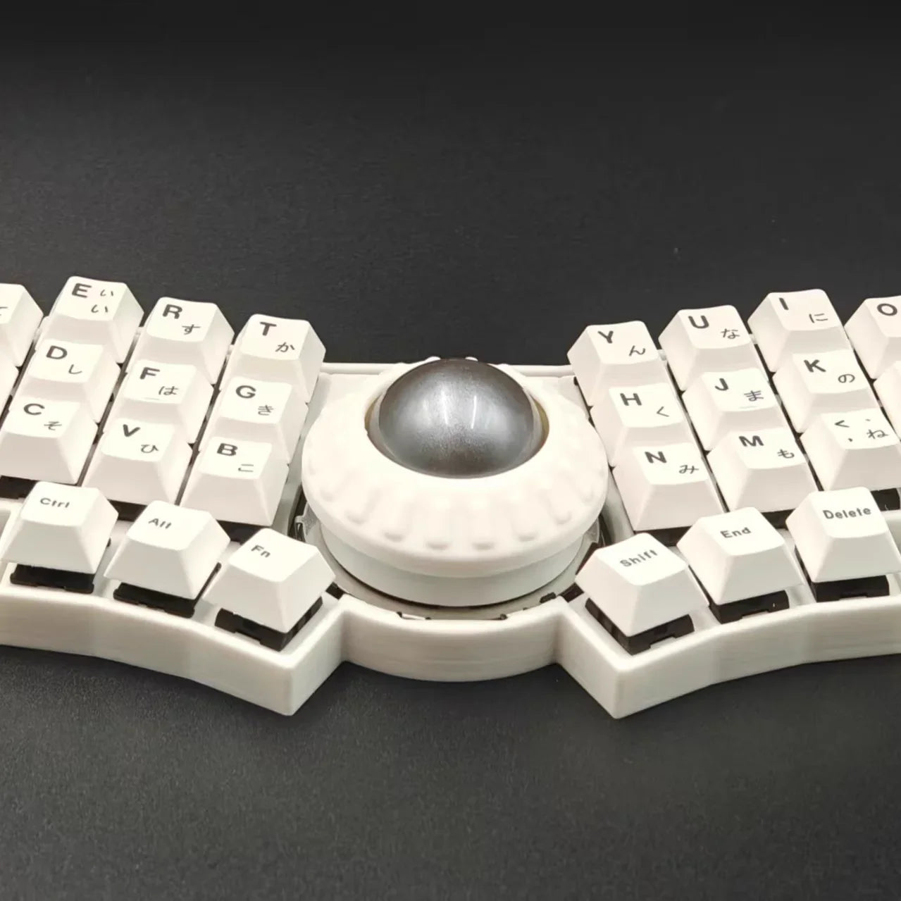 C35 Ball Keyboard Trackball Wired Keyboard Kit With Oled Rp2040 Supports Vial Mechanical Keyboad Rgb Matrix Lighting 10 Layers