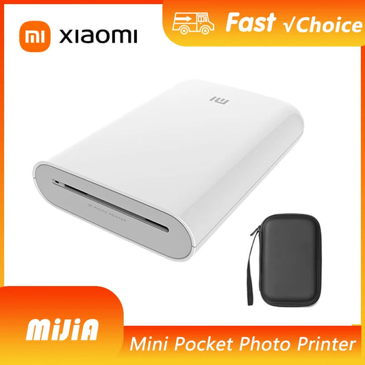 Xiaomi mijia AR Printer 300dpi Portable Photo Mini Pocket With Share 500mAh Picture Printer Pocket Printer Work With Mihome APP