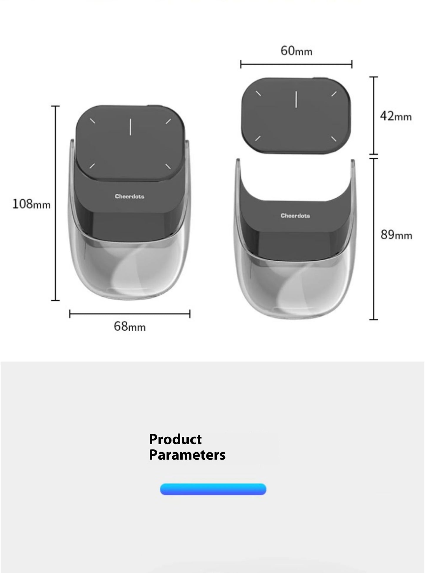 Cheerdots2 Split Air Notebook Wireless Mouse Speech Pen Mute Bluetooth Ai Intelligent Laser Ppt Flip The Page Brush The Video