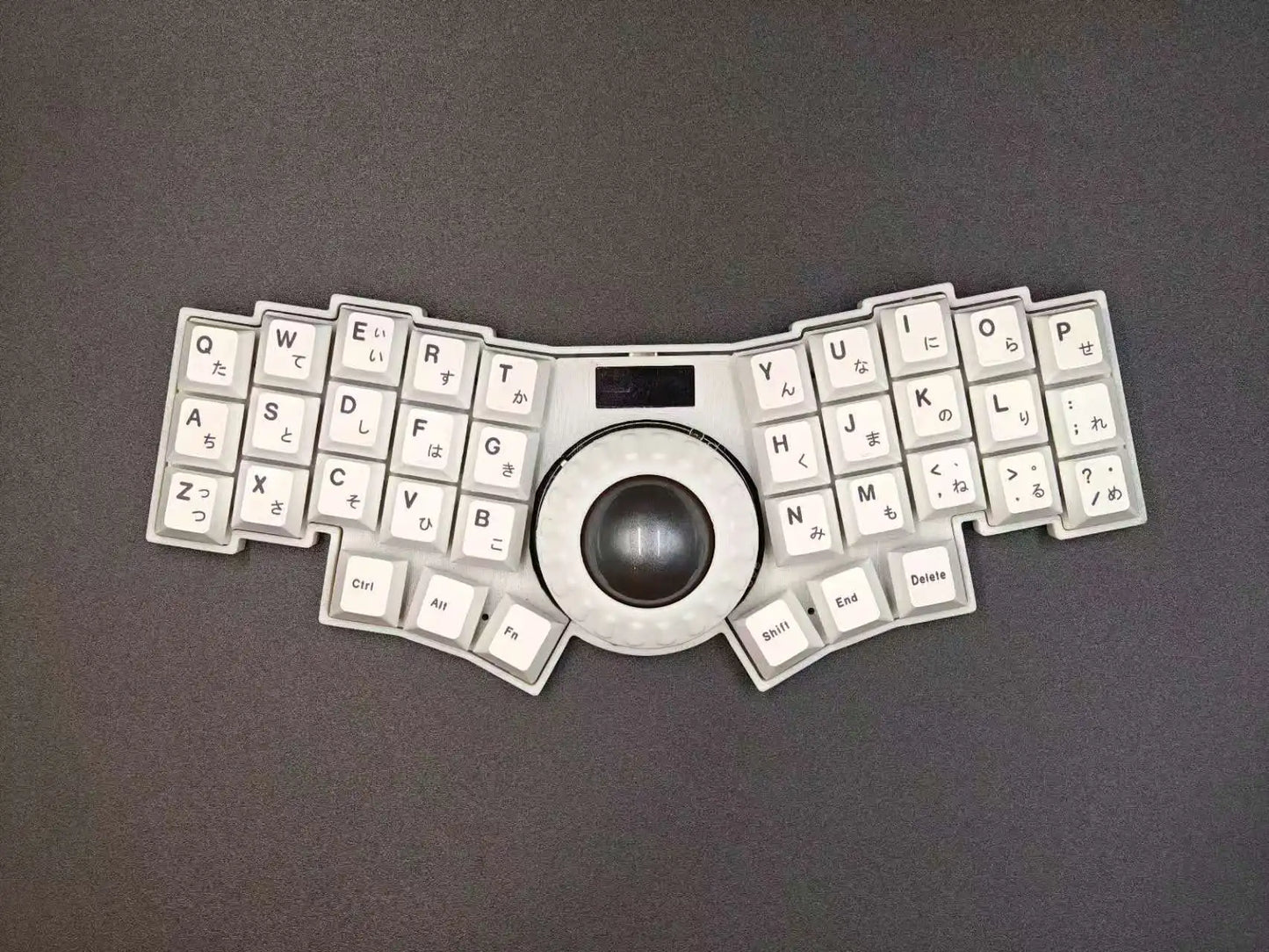 C35 Ball Keyboard Trackball Wired Keyboard Kit With Oled Rp2040 Supports Vial Mechanical Keyboad Rgb Matrix Lighting 10 Layers