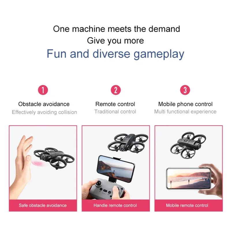 Xiaomi D16 Mini Drone 8K HD Dual Camera Profesional 180° Electric Adjustable GPS Positioning Obstacle avoidance Bushless UAV